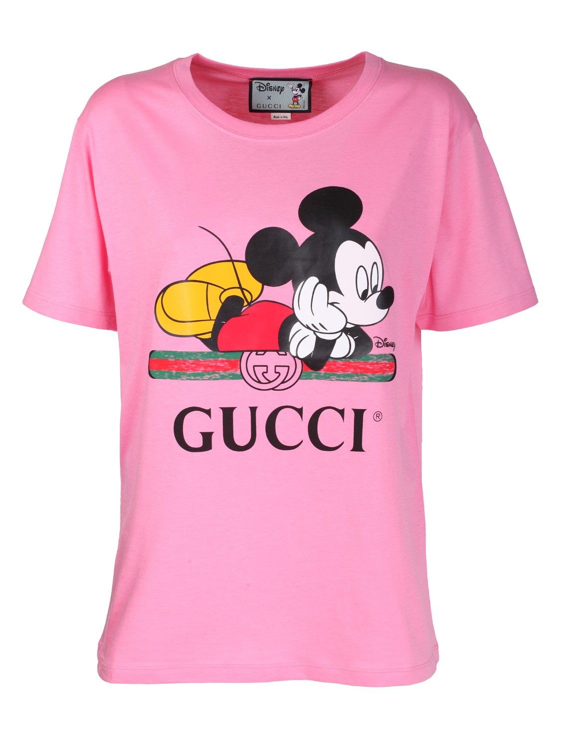 shop GUCCI Saldi T-shirt: Gucci t-shirt oversize Disney x Gucci
Girocollo.
Maniche corte.
Jersey di cotone biologico.
Vestibilità over.
Composizione: 100% cotone.
Made in Italy.. 492347 XJB7W-5412 number 1721971